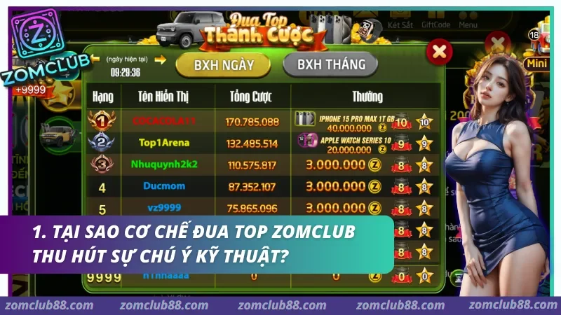 dua-top-zomclub-1.webp Bảng xếp hạng đua top ZOMCLUB với tên người chơi và số liệu thành tích.