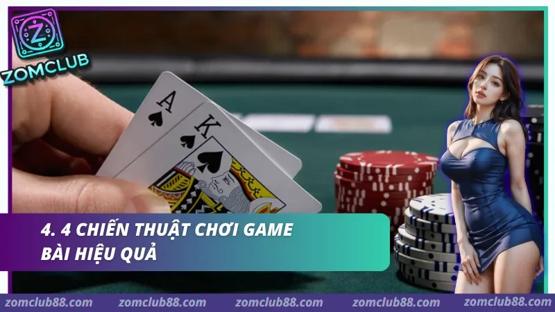 Hình ảnh Game Bai Doi Thuong Zomclub 3 trong bài viết Game Bài Đổi Thưởng Zomclub - Cách Chọn Trò Phù Hợp 2026. Bài Át, K Bích và các chồng chip trong ảnh về chiến thuật game bài